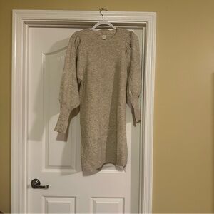 a new day Beige Long Sleeve Dress